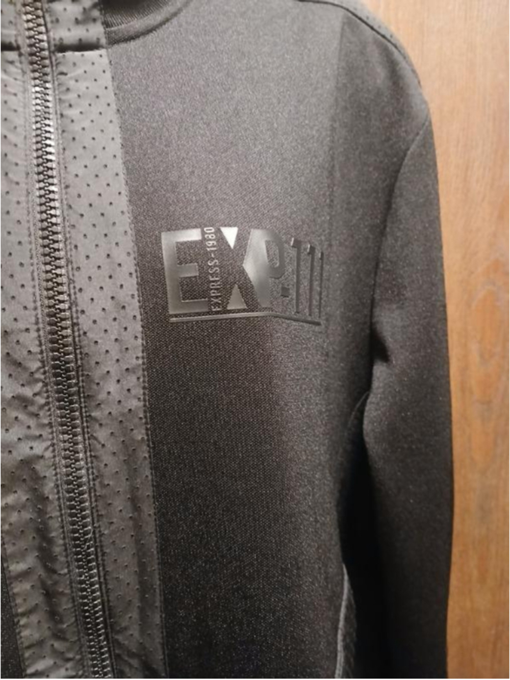Express Women’s Full Zip Black Track Jacket Size L JC552 - Picture 8 of 10